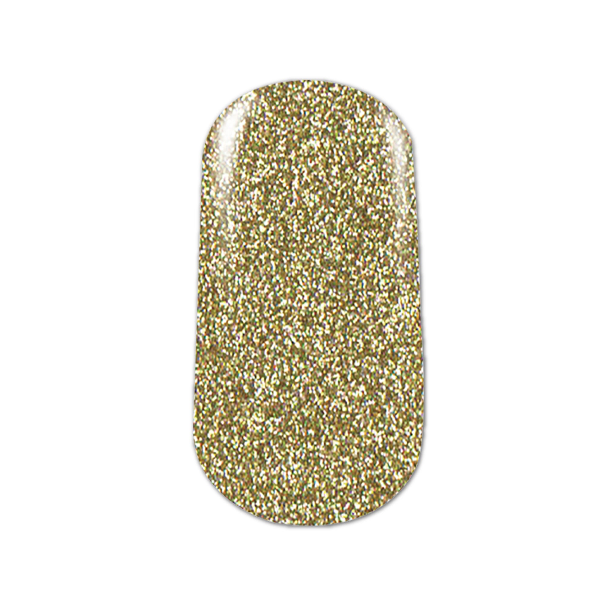 SELFIE NAILS GOLD GLITTER